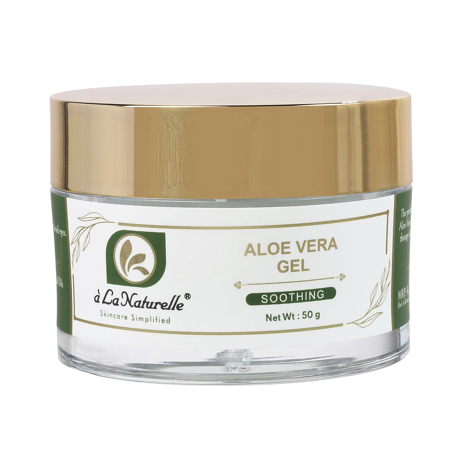 aloe vera gel alnatura Aloe Vera Gel – A La Naturelle Cosmetics