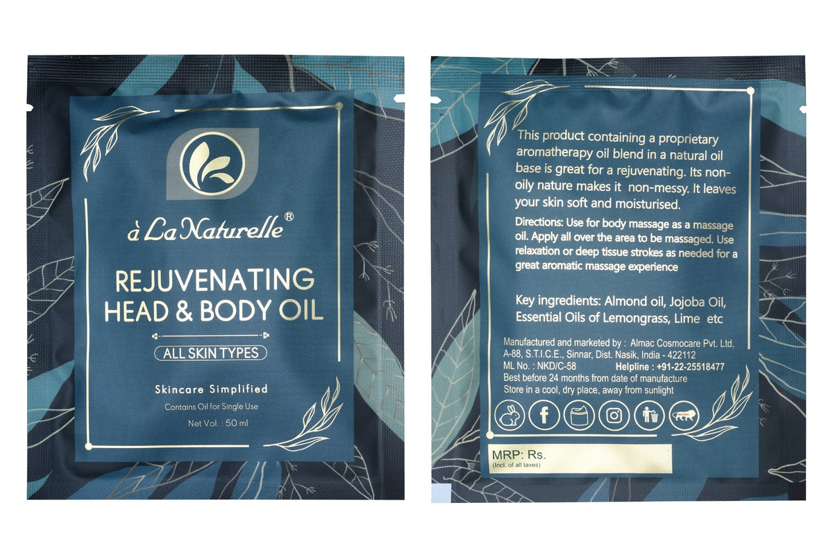 Rejuvenating Head & Body Oil (Set of 3 sachets)